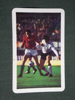 Card calendar, folk sports daily, newspaper, magazine, football, soccer, 1976, (2)