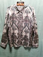 M&s 50 women's pajama top, mesh jacket, nightgown