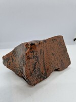 Obsidian mineral block