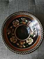 40cm diameter antique tulip ceramic bowl,