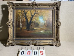 Kézdi Kovács olaj, vásznon festménye, 78 x 58 cm-es. 0085