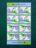 Európa - CEPT 2016 - "Think green" sorozatból bélyegfüzet: Azerbajdzsán
