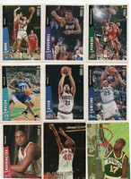 18 basketball cards in one