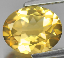 Golden glow! Real, 100% product. Golden yellow citrine gemstone 2.18ct (vvs)!! Its value: HUF 54,500!