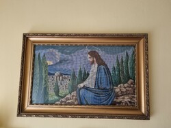 Gobelin Jézus kép