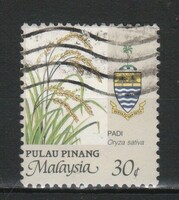 MaMalaysia 0268  (Pulau Pinang) Mi 100 A     0,30 Euró