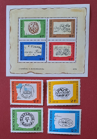 Mabeos ix. Stamp block of the Congress and the corresponding line post office, c/3/15