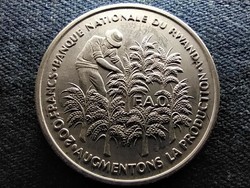 Rwanda fao .800 Silver 200 francs 1972 (id65342)