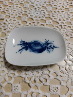 Rosenthal,porcelán, kék mintás kis tálka, ékszertartó, dekoráció.