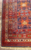 Gyapjú Lesghi Kazak évszámos szőnyeg ALKUDHATÓ
