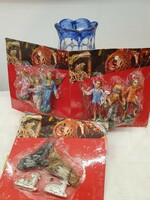 Retro Italian Nativity figure package original 12,900 ft 3 pcs package in one Christmas decoration