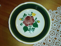 Villeroy & Boch porcelán, kézzel festett lapos tányér.....22cm.
