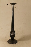 Art deco wrought iron candle holder 252