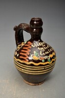 Ceramic jug, St. Mary's memorial, holy water jug, 16 cm