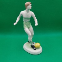 Veress Miklós Hollóházi Fradi Focista figura 20 cm