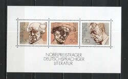 Postatiszta Bundes 1786    Mi blokk 16      3,20 Euró  120 x 70 mm