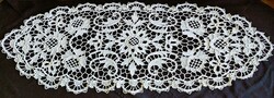 Venice original Venetian lace oval tablecloth, meticulous, extremely demanding handwork
