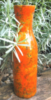 Mázas kerámia váza, 31cm