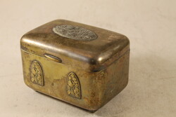 Antique silver-plated sugar box 270