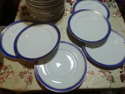 Antik porcelán tányérok 6 db 37. . képeken látható állapotban