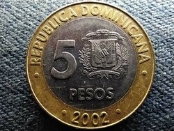 Dominica 5 pesos magnetic 2002 (id66728)