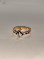 Vintage gyűrű gyémánttal
