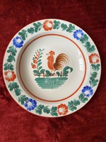 Nice retro wall plate with rooster pattern wall decoration