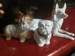 Porcelán kutyusok