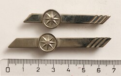 Mixed costume jewelry: tie pin with 2 compass motifs (5)
