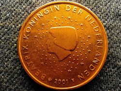 Hollandia Beatrix (1980-2013) 5 euro cent 2001 UNC (id59922)