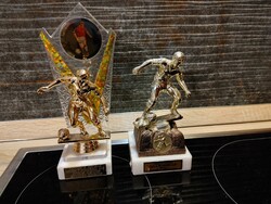Football foreign awards relics as a set of soccer football football