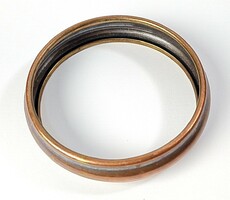 Black friday!!! :) Vintage, applied arts bronze/copper (?) Bracelet