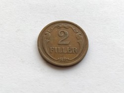 Horthy 2 pennies 1937.