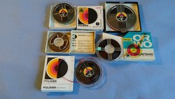 5 Reels of reel-to-reel tapes from the years 1968-1976