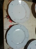 Zsolnay porcelán tányérok 2 db Antik 27. képeken látható állapotban