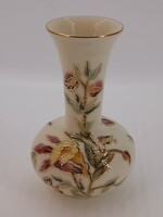 Zsolnay flower pattern small vase 11.5 cm