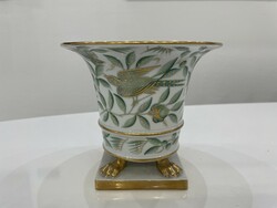 Herend zova vase with lion claw pattern