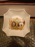 Porcelán tálka Angliából