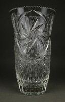 1P745 large flawless crystal vase 25.5 Cm