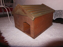 Hedgehog - pet - house - wood - 43 x 39 x 31 cm - unused - perfect