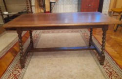 Colonial smoking table, structurally in good condition