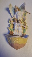 Antik  porcelán szenteltvíztartó 23x10 cm