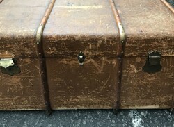 Antique travel chest 110 cm long !!! Weigl antal