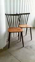 Vintage skandináv szék Tapiovara? mid century modern székpár 60as 70es évek pálcás székek