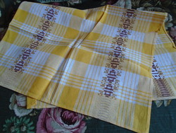 New, cotton hand towel 66 x 45 cm.