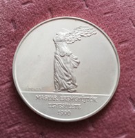 Magyarország köztársaság MÉE ezüst emlékérme 1990,