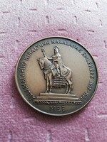 Nice bronze commemorative medal, better presentation of the saint, 1988