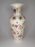Large butterfly vase by Zsolnay, 27 cm. New. From collection.