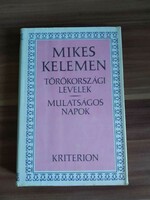 Mikes Kelemen, Törökországi levelek, Mulatságos napok, 1988