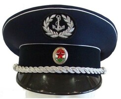 Flotilla Flotilla plate cap for deputy officer with 56 star cap rose e432